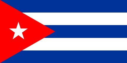 Bandiera nazionale, Cuba