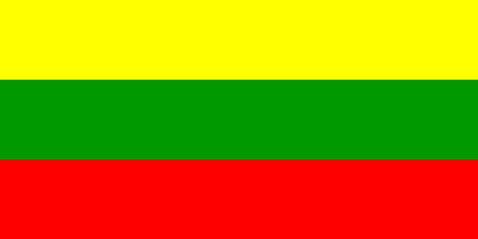 Bandiera nazionale, Lituania