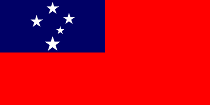 Bandiera nazionale, Samoa