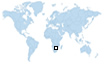Mappa del fusorario - viaggi per il mondo - Ambasciate, Botswana