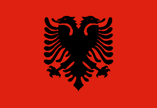 Bandiera nazionale, Albania