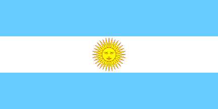 Bandiera nazionale, Argentina
