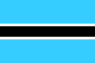 Bandiera nazionale, Botswana