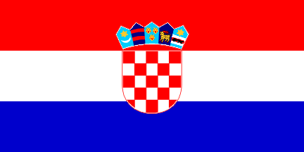 Bandiera nazionale, Croazia