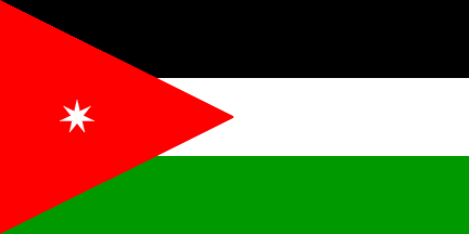Bandiera nazionale, Giordania