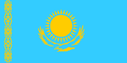 Bandiera nazionale, Kazakistan