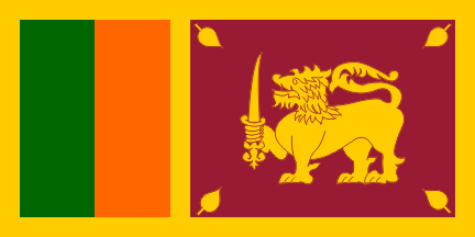Bandiera nazionale, Sri Lanka