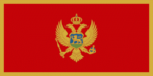 Bandiera nazionale, Montenegro