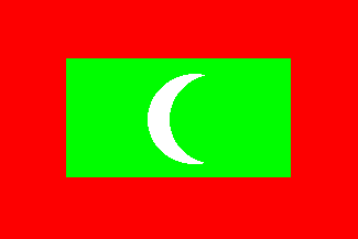 Bandiera nazionale, Maldive