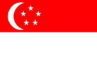 Bandiera nazionale, Singapore