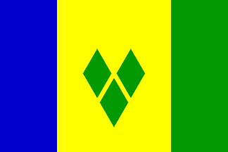 Bandiera nazionale, Saint Vincent e Grenadine